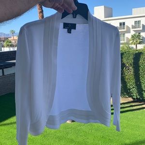 Ronni Nicole Triple Tier Shrug Cardigan